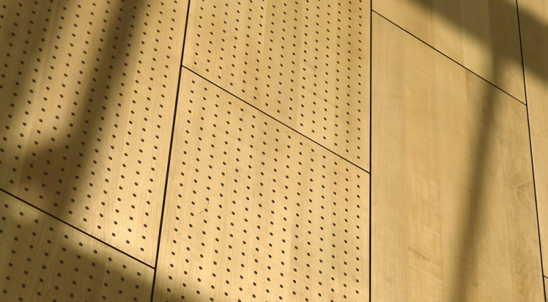 Perforated Plywood Panels